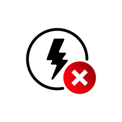 Obraz premium Flash Power Thunderbolt and Bolt Logo