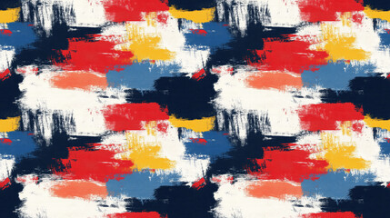 Brushed abstract pattern featuring textured strokes of paint ideal for fabric design and creative projects