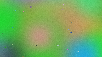 Modern Gradient Poster with Grainy Noise and Bold Colors, Artistic Poster with Smooth Gradient and Unique Grainy Texture