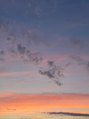 Light clouds in the sky