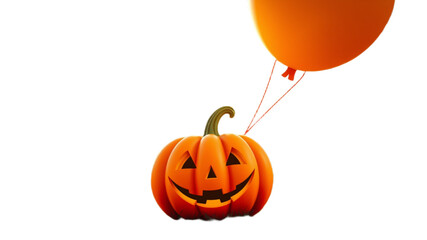 Fototapeta premium halloween pumpkin isolated on white Background png