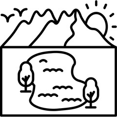 Lake Icon
