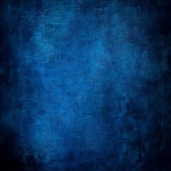 Obraz premium A grainy textured background in shades of deep blue, reminiscent of a weathered 
