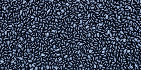 Poppy seed background with intricate black seed texture, surface, plant