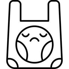 Plastic bags Icon