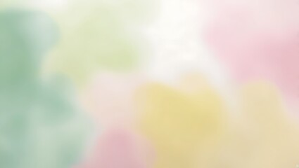 Obraz premium Abstract pastel blurry gradient background. Generative Ai.