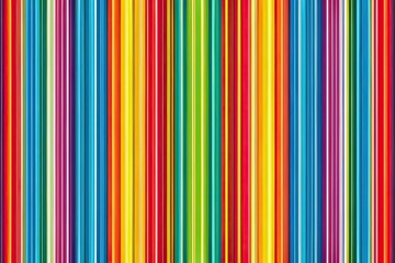 vibrant stripes in contrasting colors arranged in a horizontal or vertical pattern, bold statements, colorful stripes