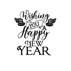 Wishing you a Happy New Year 