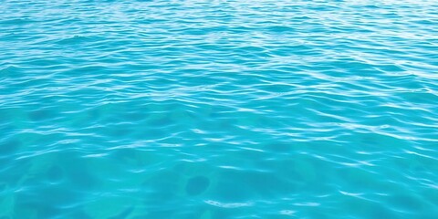 Obraz premium Tranquil aquamarine water surface with gentle ripples, surface, aquamarine, nature