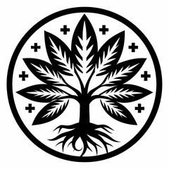 marijuana leaf icon