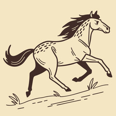 running illustration