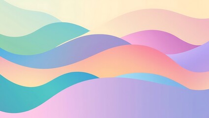 Fototapeta premium Abstract colorful gradient background. Generative Ai.