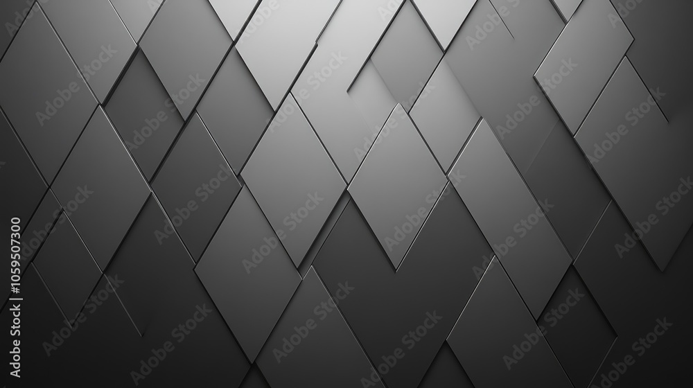 Aufkleber Stylish backdrop featuring a gradient transitioning from light gray to dark gray