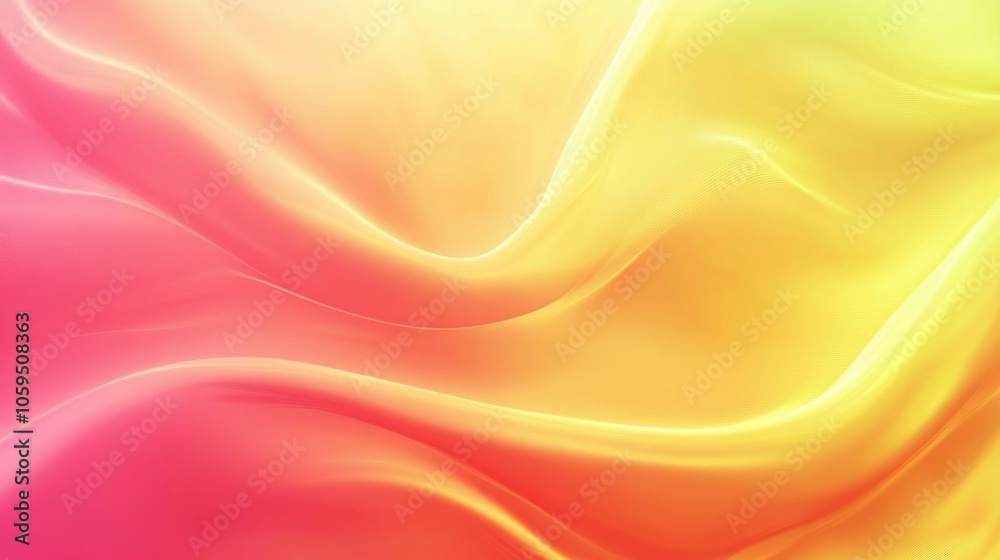 Poster vibrant abstract background featuring a gradient blend of gold red pink coral peach orange yellow le