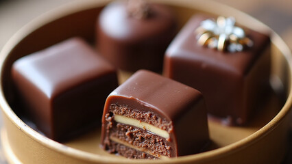 Handcrafted gourmet chocolates offer exquisite elegance in every luxurious box of treats and artisan delights.