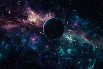 Editable Outer Space Galaxy Text Effect for Creative Projects