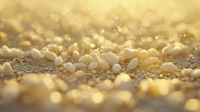 Manna from the Bible that fell on the ground was God's help to the Israelites and a miracle from the Lord, providing them with the necessary food in a difficult time.