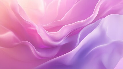 Obraz premium Ethereal waves of color a dreamy exploration of soft textures and light