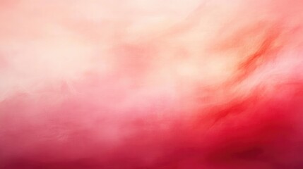 Obraz premium Soft abstract gradient in shades of pink and red creating a calming and inviting atmosphere