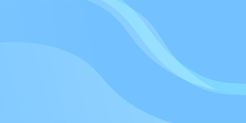 Beautiful Flowing Summer Color Abstract Background. Sky blue and cream gradient mesh background. Refreshing  simple