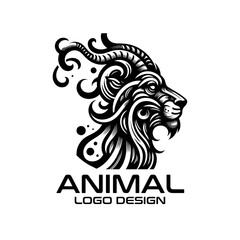 Fototapeta premium Animal Vector Logo Design