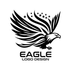 Fototapeta premium Eagle Vector Logo Design