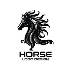 Fototapeta premium Horse Vector Logo Design