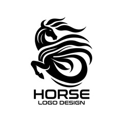 Fototapeta premium Horse Vector Logo Design