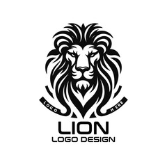 Lion Vector Logo Design