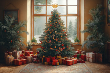 Le sapin de no&euml;l