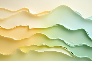 Gradient background moving from pale yellow to green with a smooth grainy texture for a fresh vibe