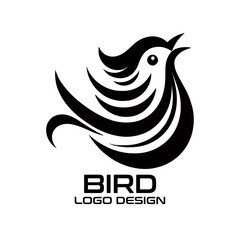 Obraz premium Bird Vector Logo Design
