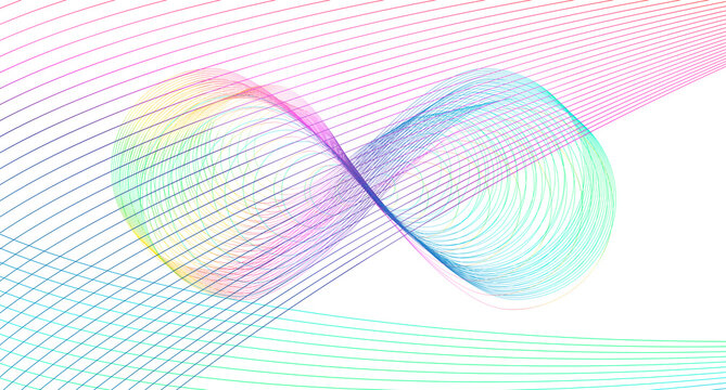 Linear Infinity Techno Shape