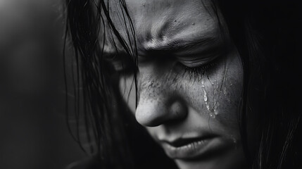 Fototapeta premium people cry