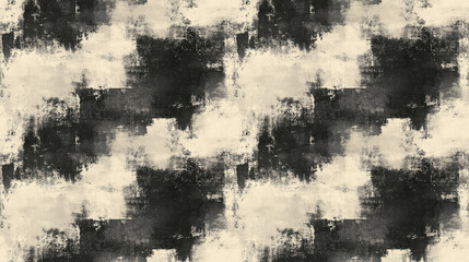 Fototapeta premium Grunge seamless pattern featuring textured background with ample space for customization or branding