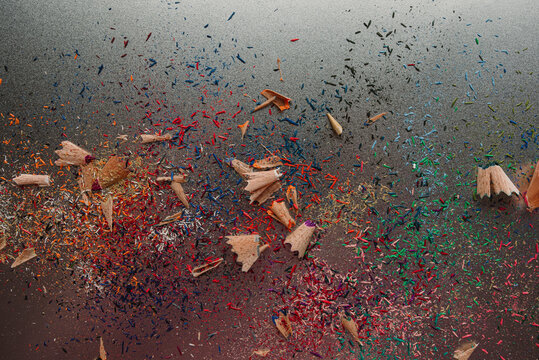 Pencil shavings