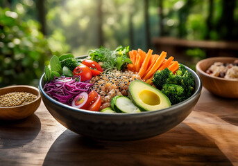 vegetables in a bowl