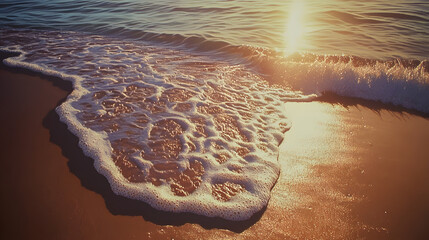 Twilight Bliss on the Beach: Experiencing the Calming Crepuscular Rays and Waves at Dusk