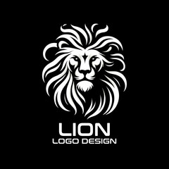 Fototapeta premium Lion Vector Logo Design