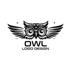Obraz premium Owl Vector Logo Design