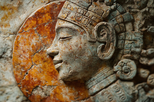 Mayan representation of the moon goddess.