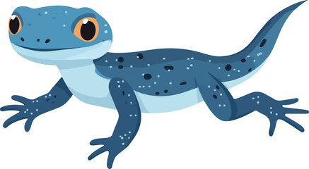 Fototapeta premium simple vector salamander clipart