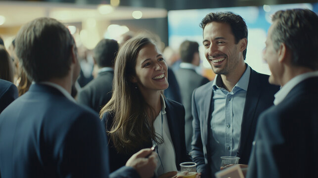 Networking Social Event: Professionals Connecting Over Food, Building Relationships, and Sharing Ideas in a Casual Setting