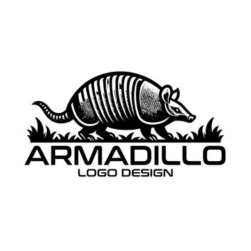 Armadillo Vector Logo Design