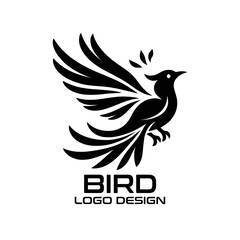 Fototapeta premium Bird Vector Logo Design
