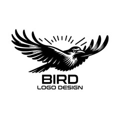 Fototapeta premium Bird Vector Logo Design