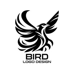 Fototapeta premium Bird Vector Logo Design