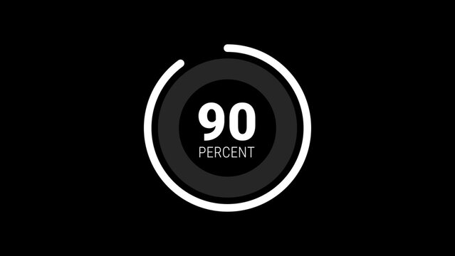 Circular Percentage Infographic