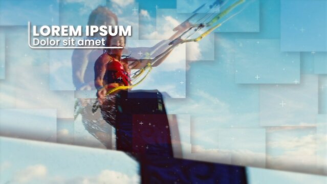 Modern Glass Panel Slideshow