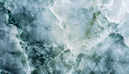 Fototapeta premium Abstract close-up of ice-like textures in shades of blue and white, creating a serene and cool atmosphere.